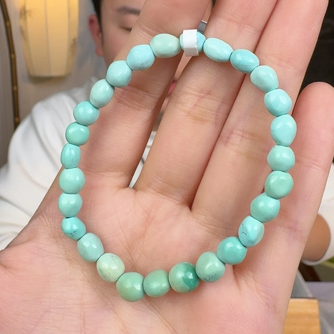 绿松石未镶嵌挂件