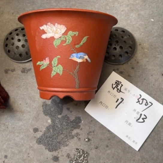 紫砂花盆紫砂艺术