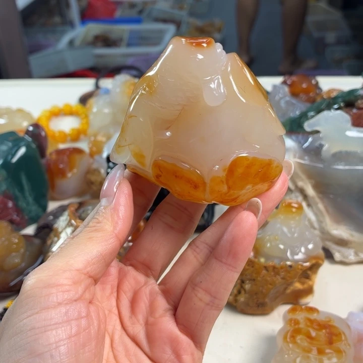 未镶嵌吊坠(不含链)玛瑙/玉髓