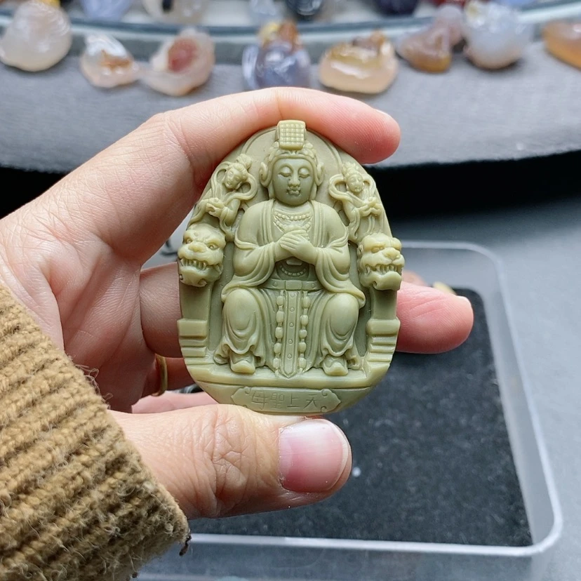 【闪购商品】未镶嵌吊坠 定制石英质玉