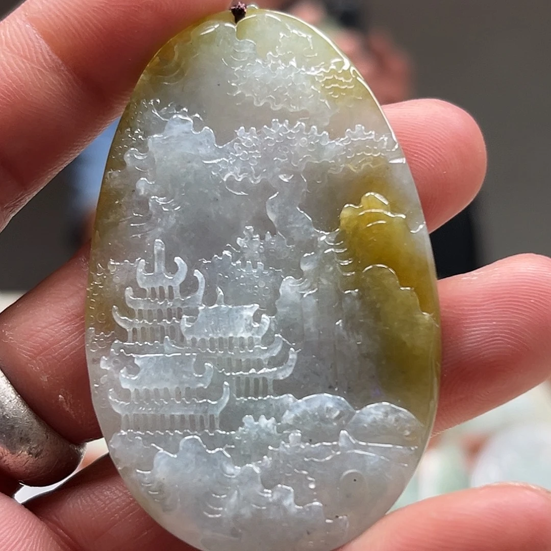 吊坠(不含链)未镶嵌翡翠天然翡翠