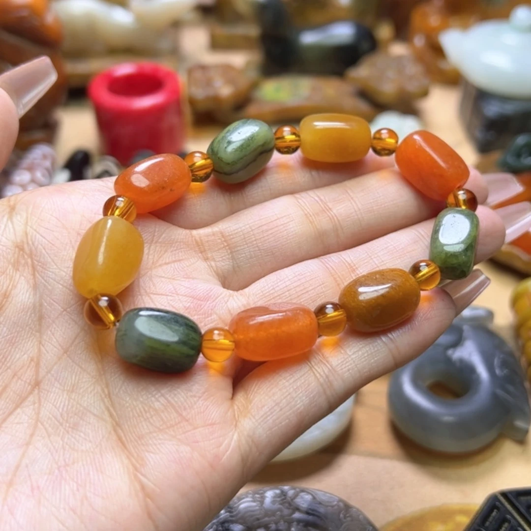 【闪购商品】蛇纹石玉颈饰未镶嵌