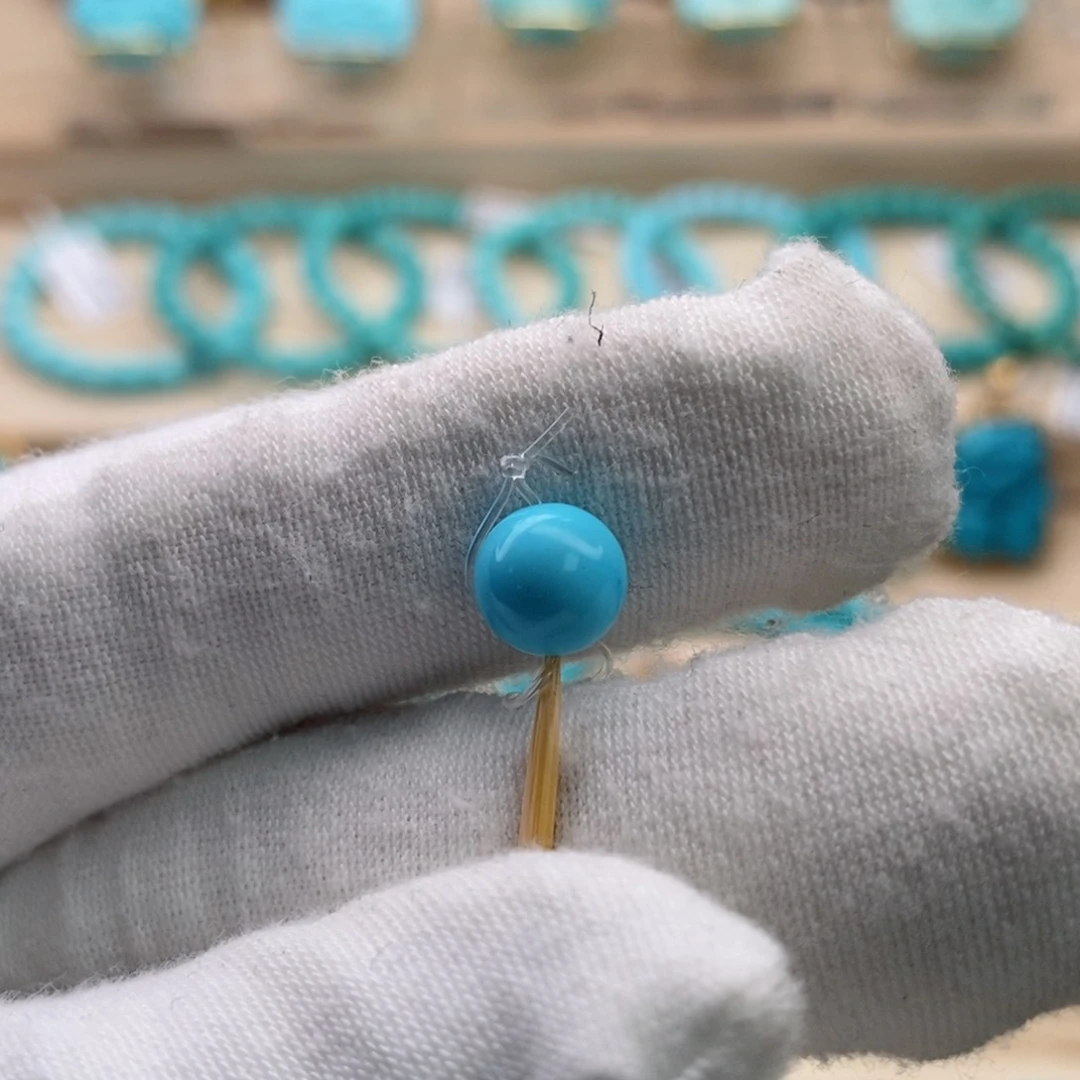 未镶嵌绿松石珠宝奇石