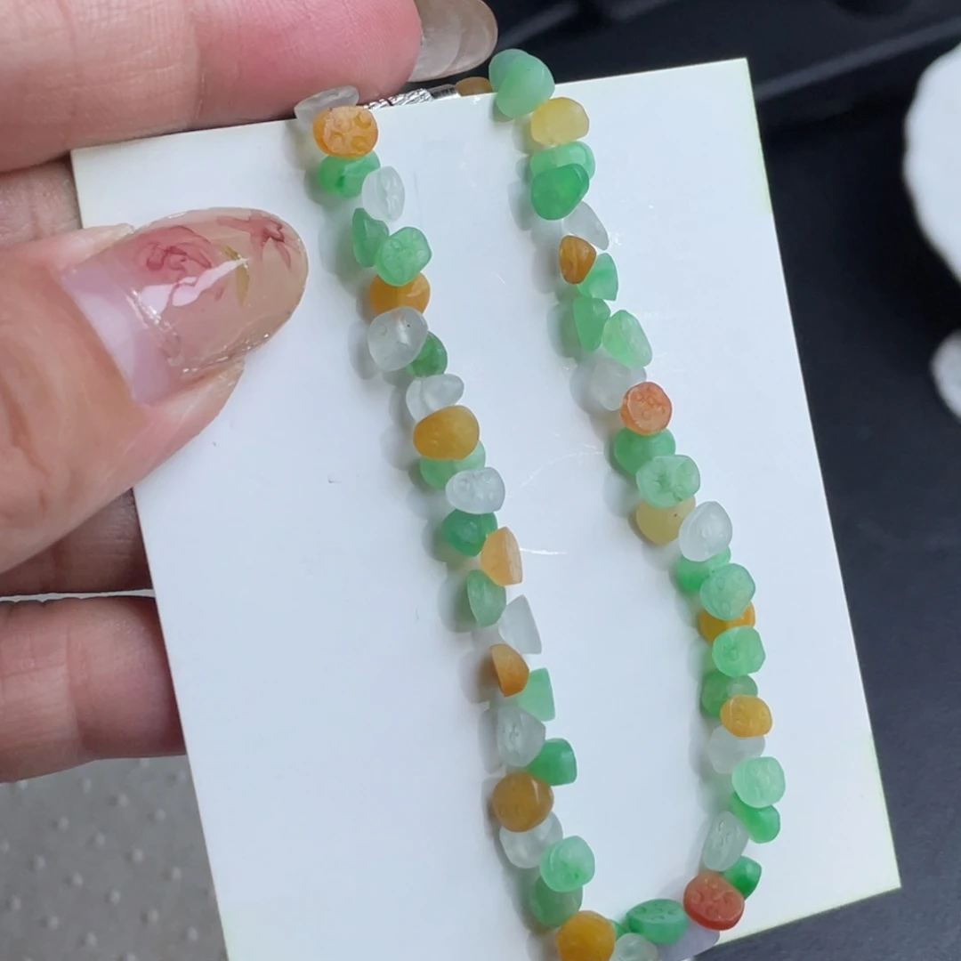 定制翡翠未镶嵌莲蓬