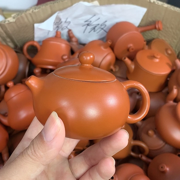 原矿朱泥茶具茶壶家用120