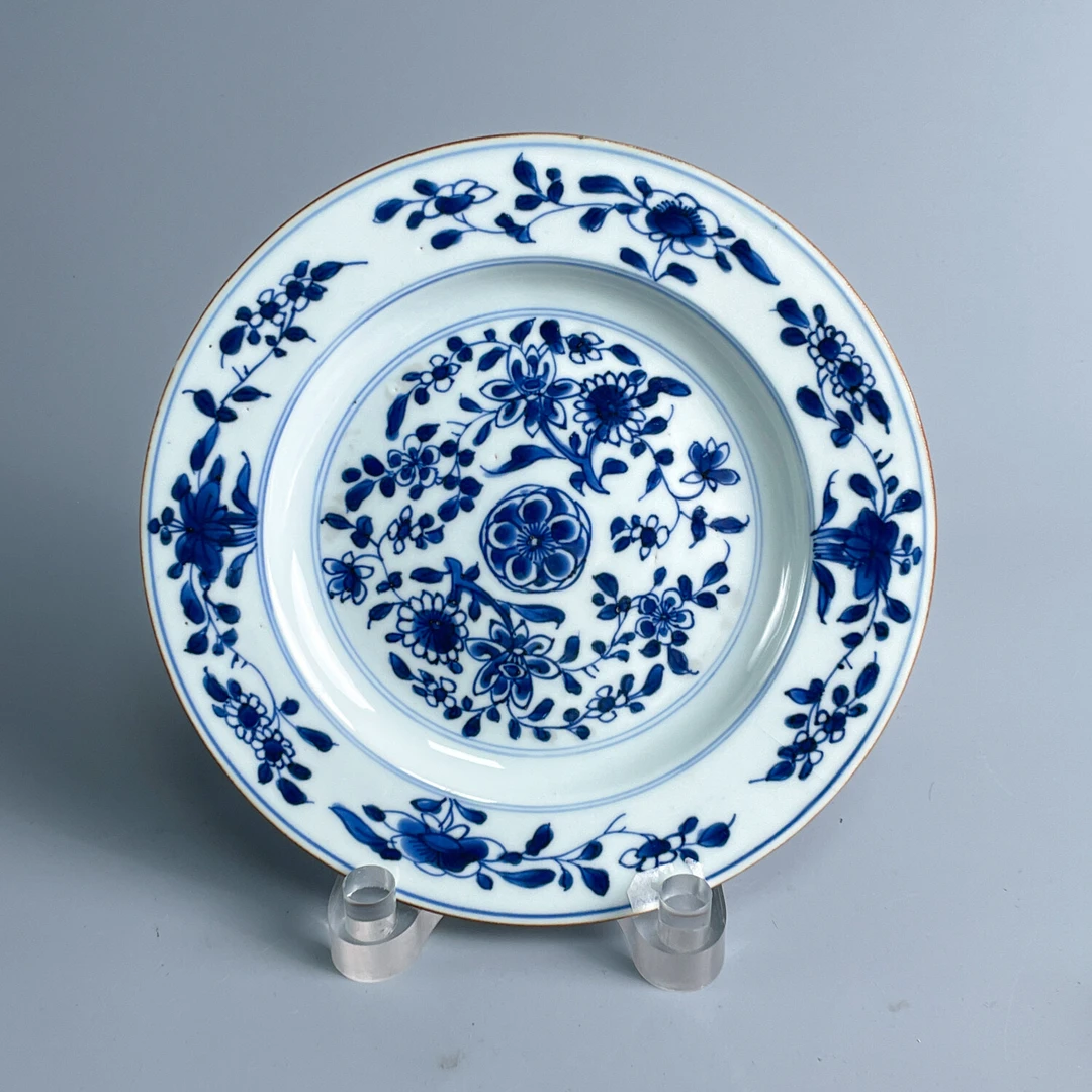 M2XK6005058 - 康熙青花花开富贵盘1