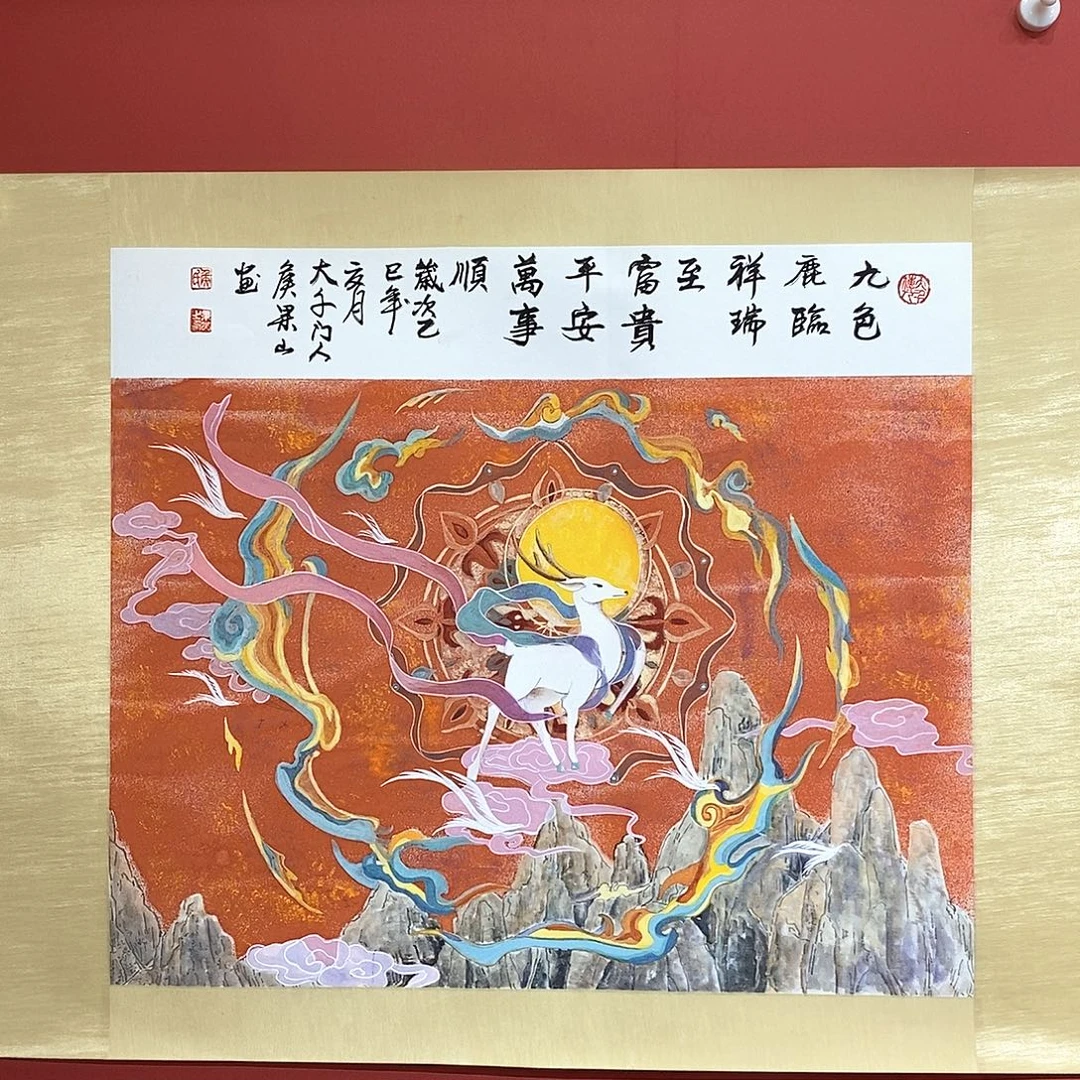 国画大风堂嫡传-侯果山老师作品路