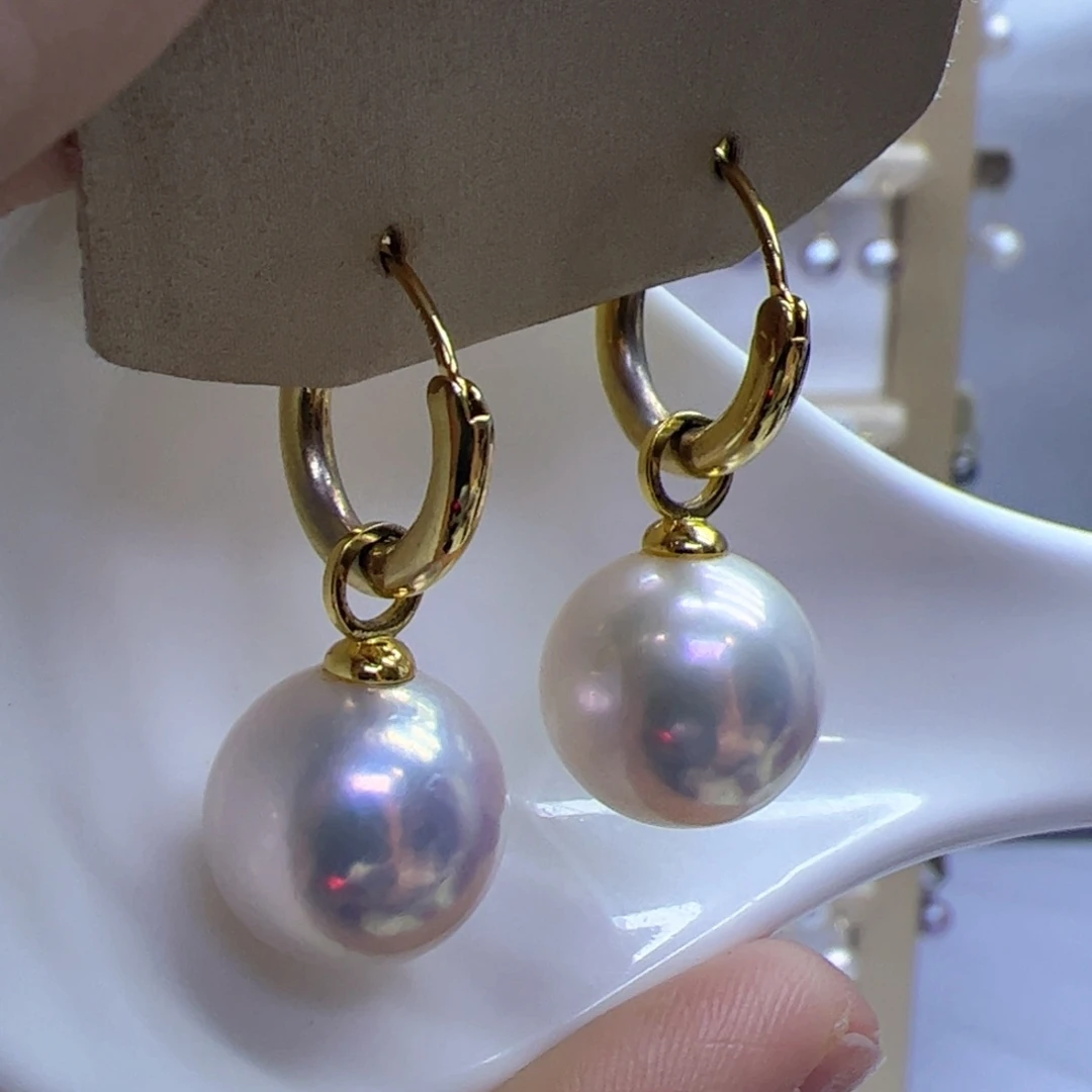 淡水珍珠耳饰未镶嵌
