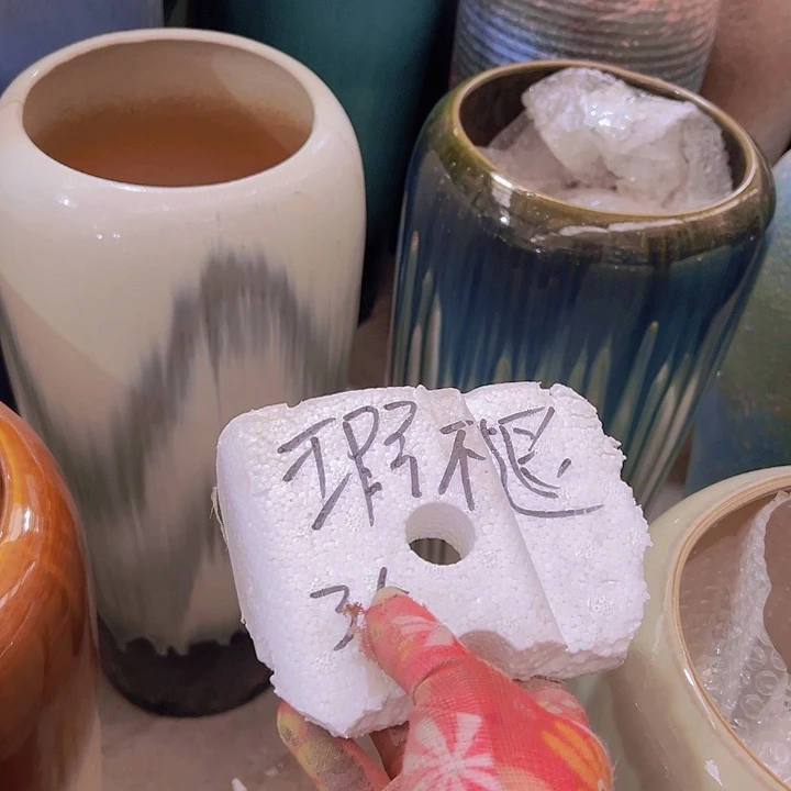 那****朦景德镇精品花盆栽适合盆