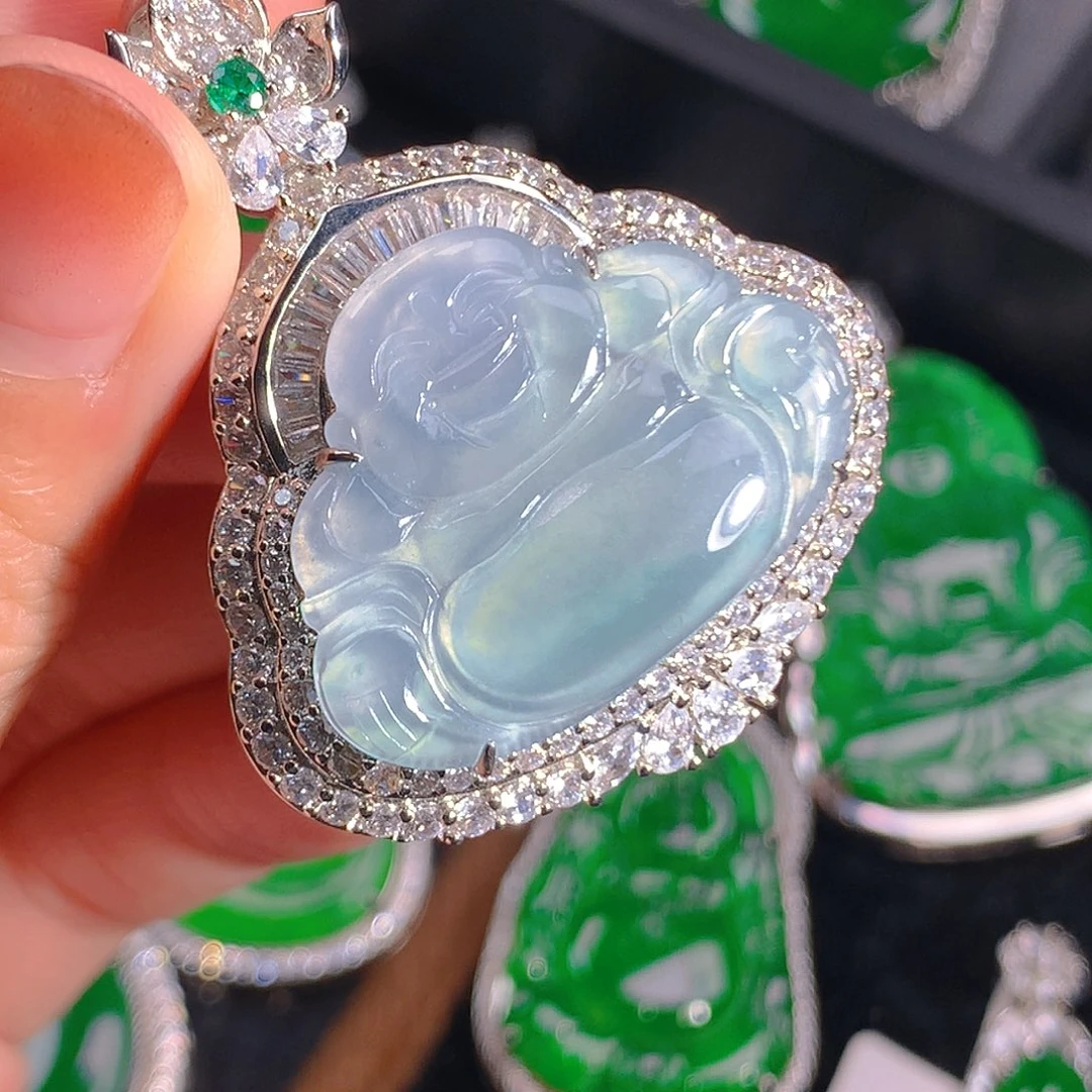 翡翠吊坠(不含链)未镶嵌