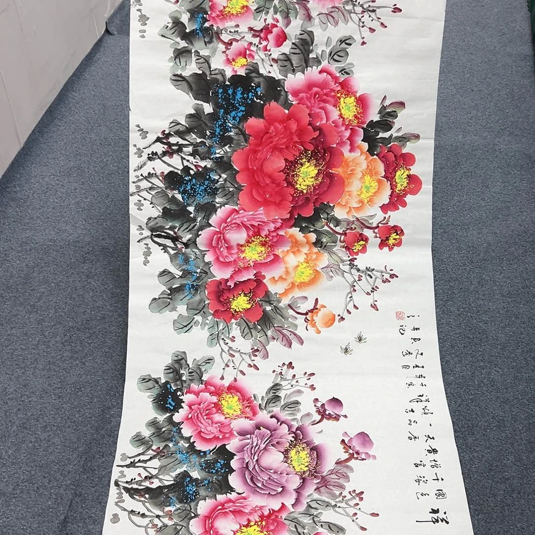 国画宣纸国画纯手绘作品