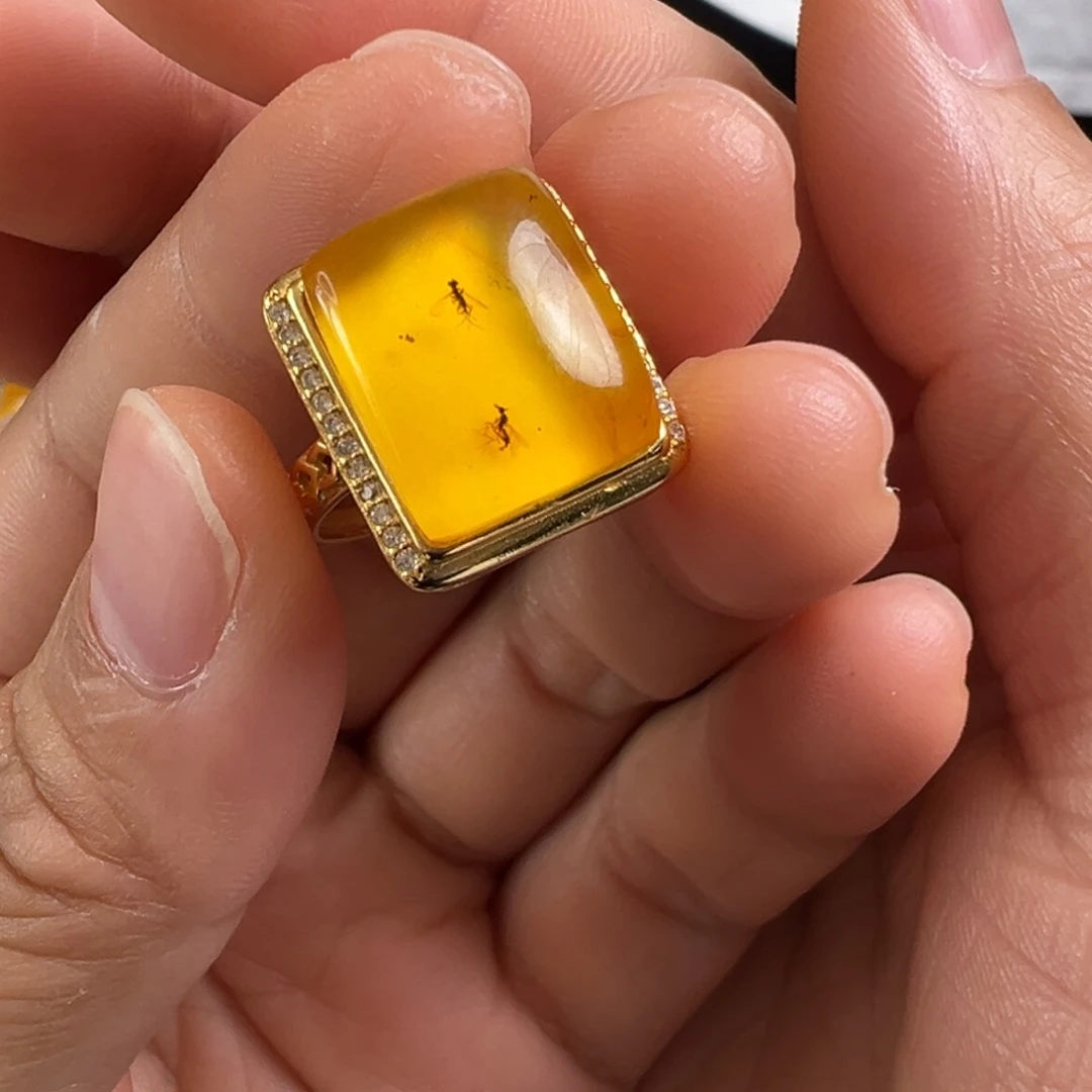 琥珀未镶嵌裸石琥珀