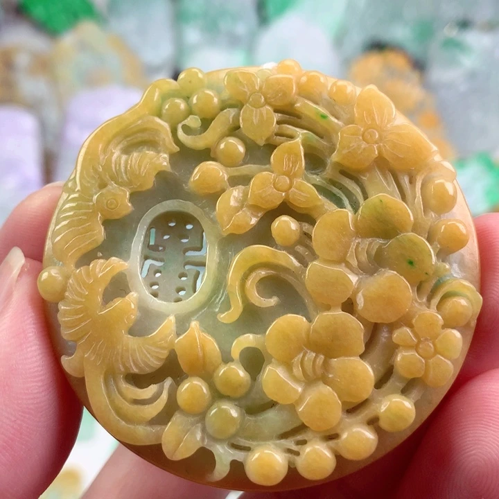 吊坠(不含链)未镶嵌翡翠