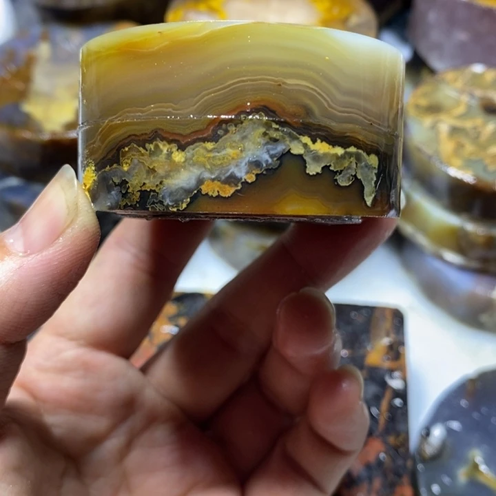 定制玛瑙半****?平安扣