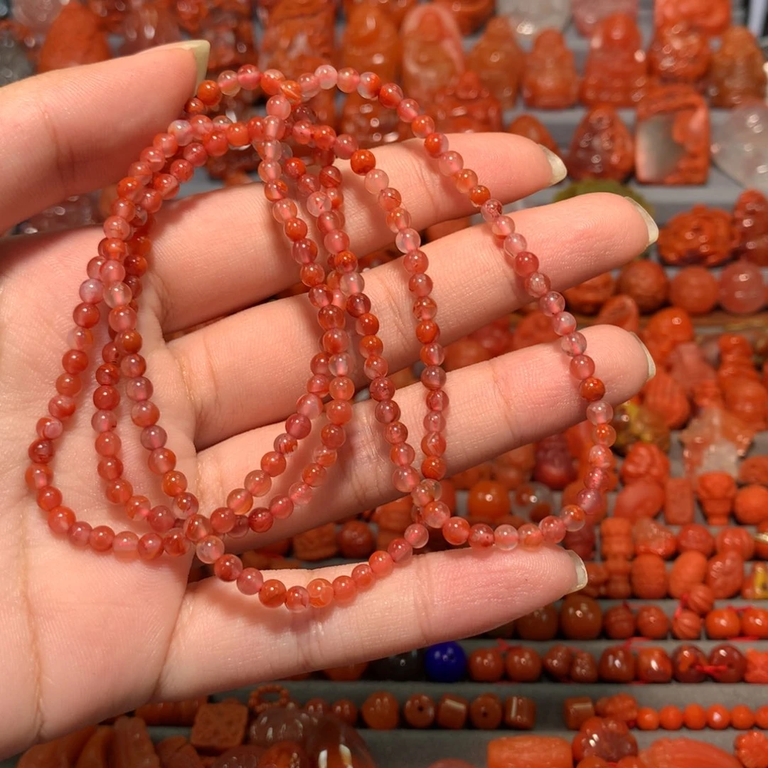 【闪购商品】未镶嵌小咪珠南红玛瑙