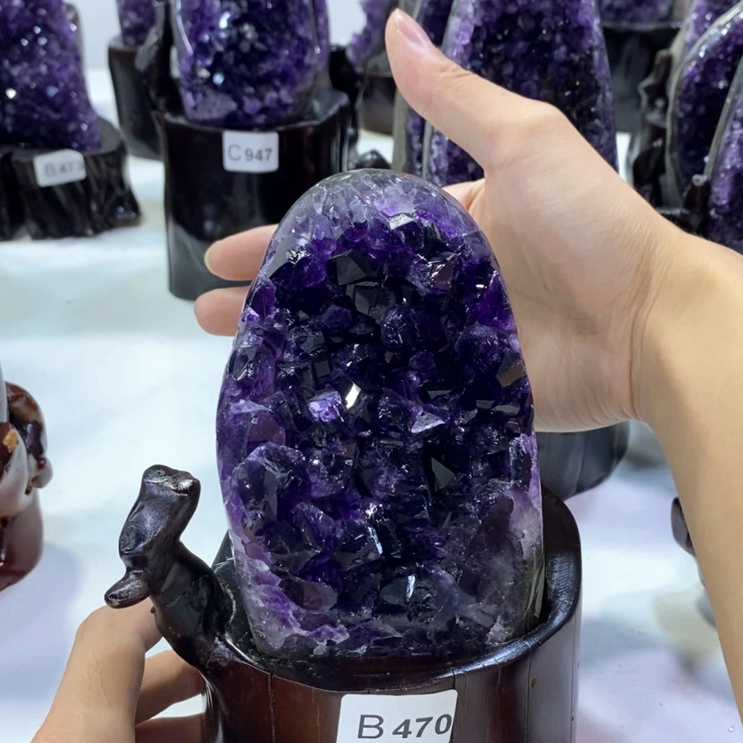 未镶嵌紫晶大型摆件（非配饰）