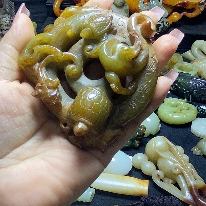 白玉菩提吊坠用****8欢迎支持