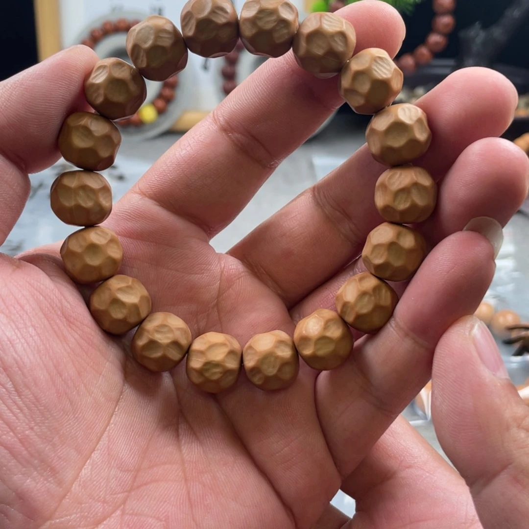 猴头核桃手串千**王泛油无相奶酪