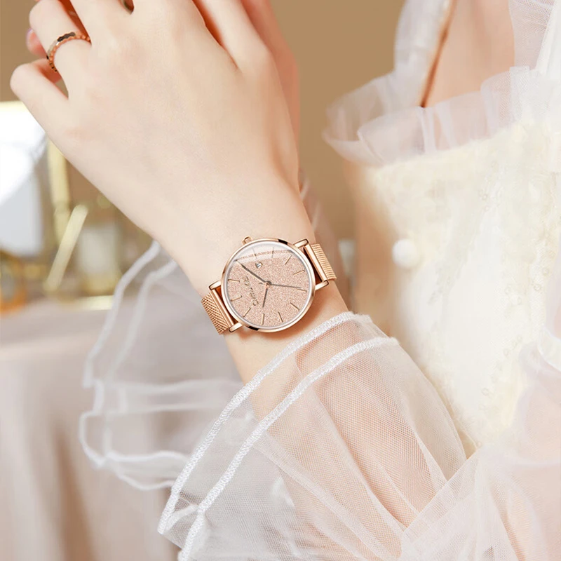 【CK官方正品】优雅气质专柜正品防水满天星女表2025轻奢腕表女款