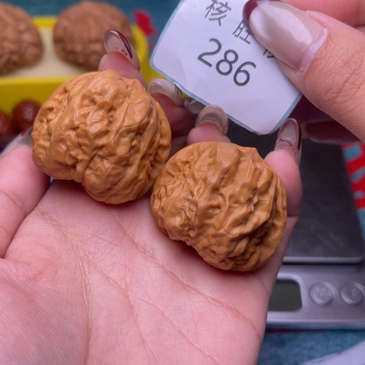 文玩核桃把件蛤蟆头36.286