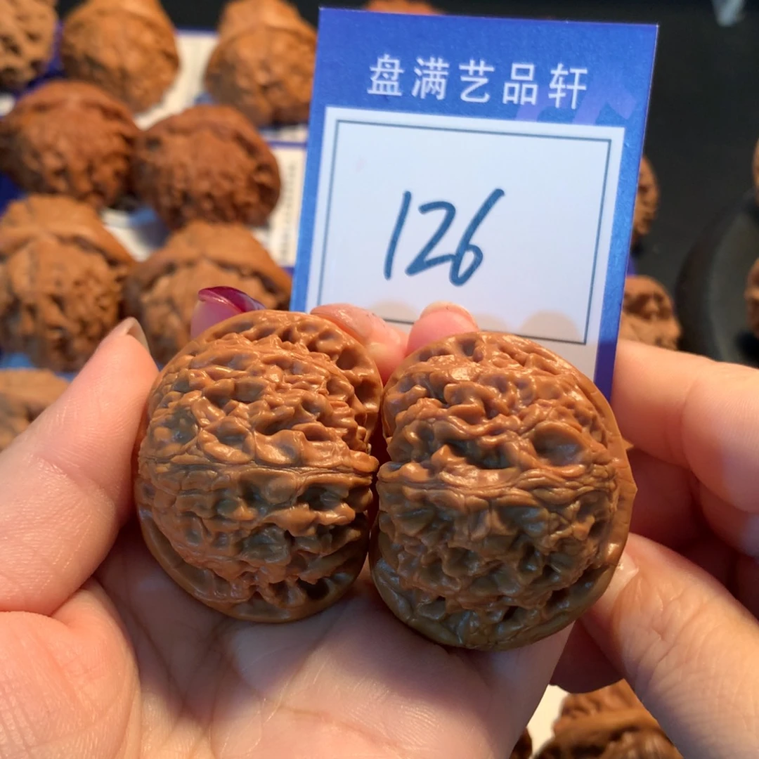 文玩核桃把件126宫灯4.1