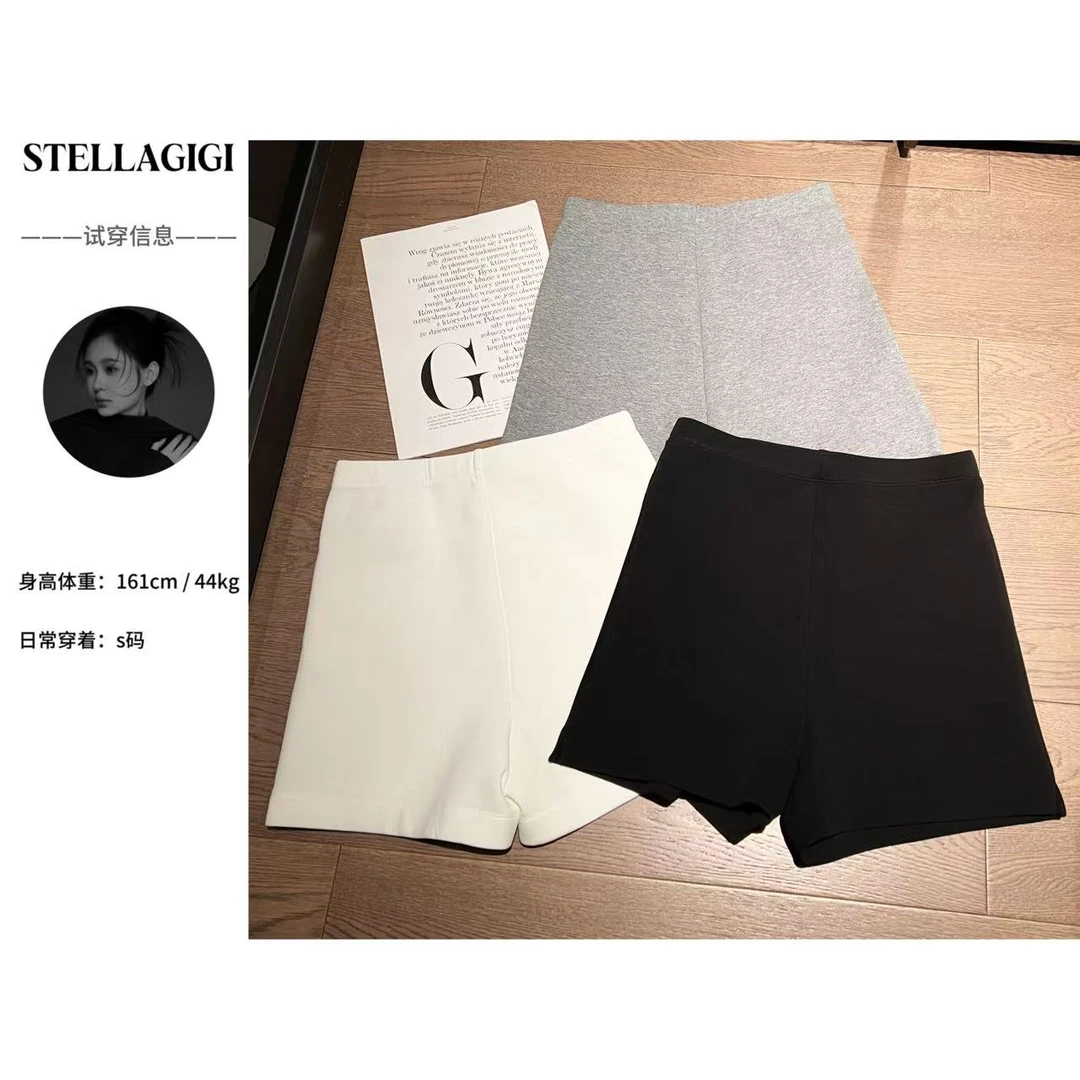 郭幂幂 / SS 升级版 空气层小开叉修身显瘦骑行裤K-20240476