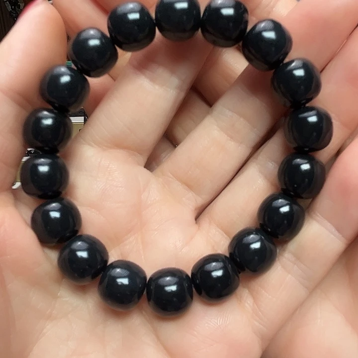 和田玉（墨玉）未镶嵌颈饰卡12老型福利款