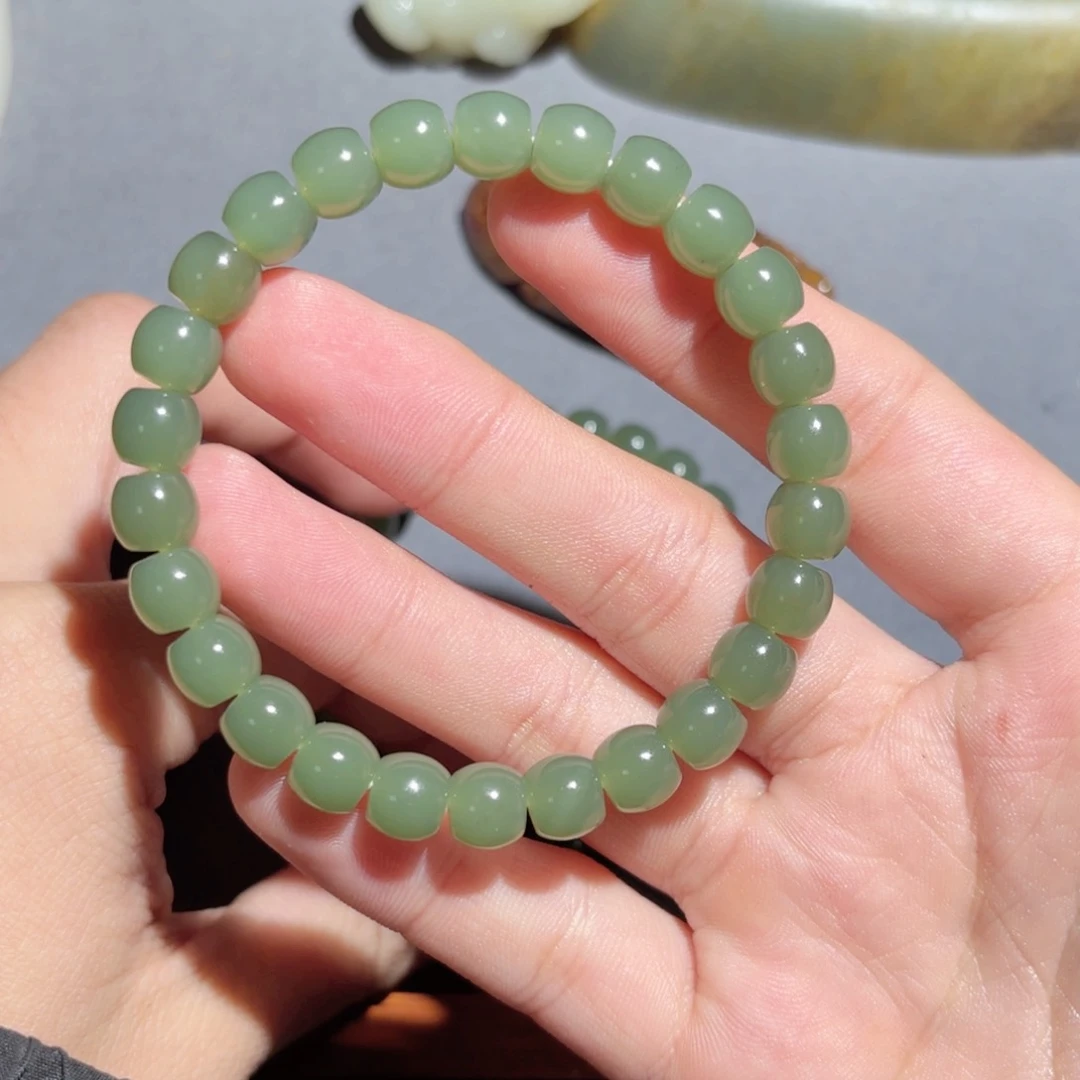 和田玉手链未镶嵌