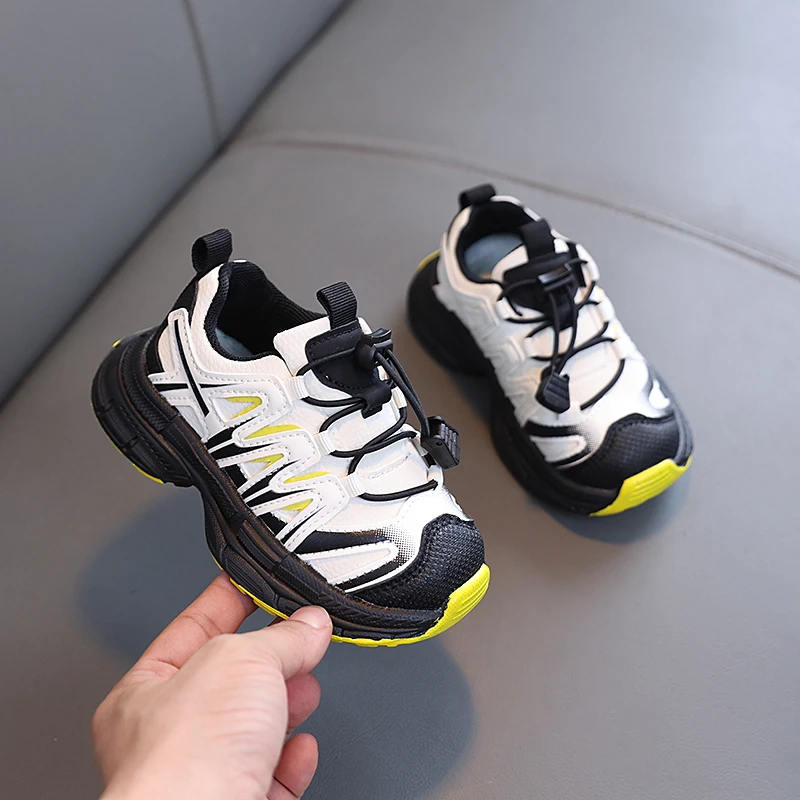 正品儿童老爹鞋秋季新款男童运动鞋女童轻便防滑跑步休闲鞋洋气爆