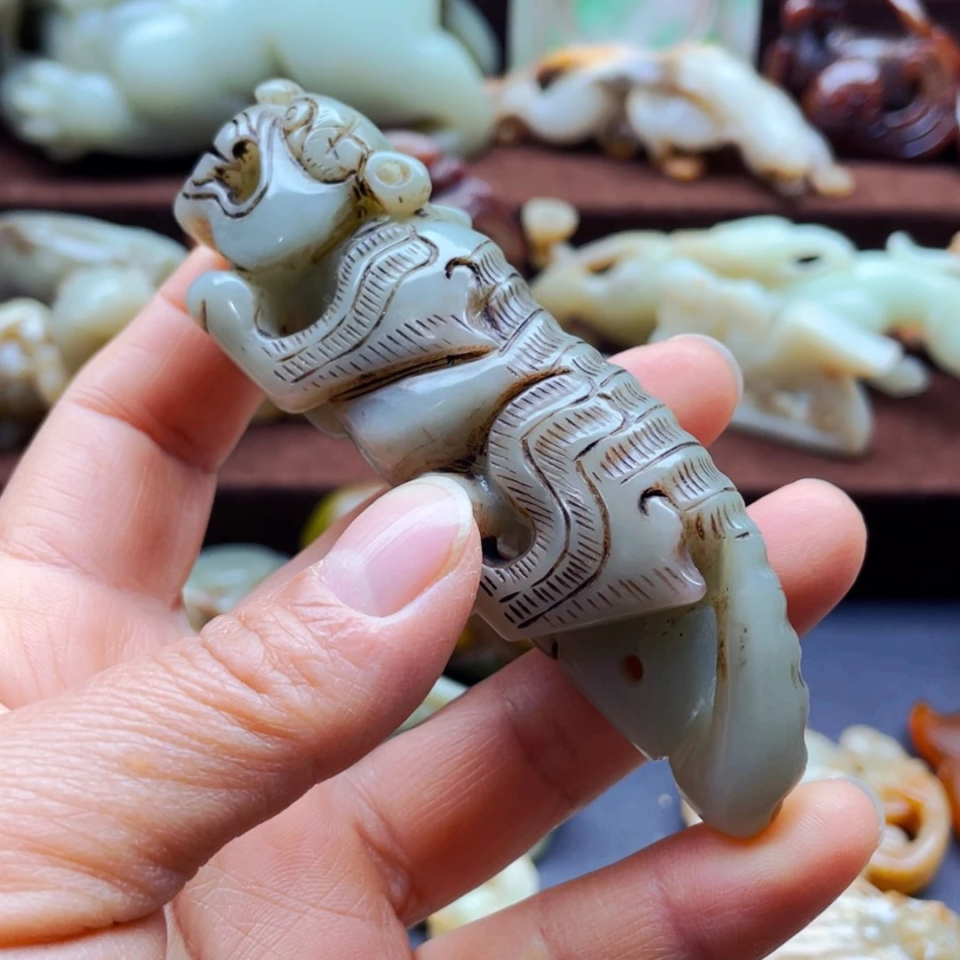 吊坠白玉菩提摆件