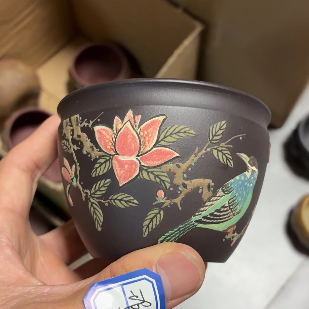 茶杯紫砂瑕疵不退不换介意勿拍