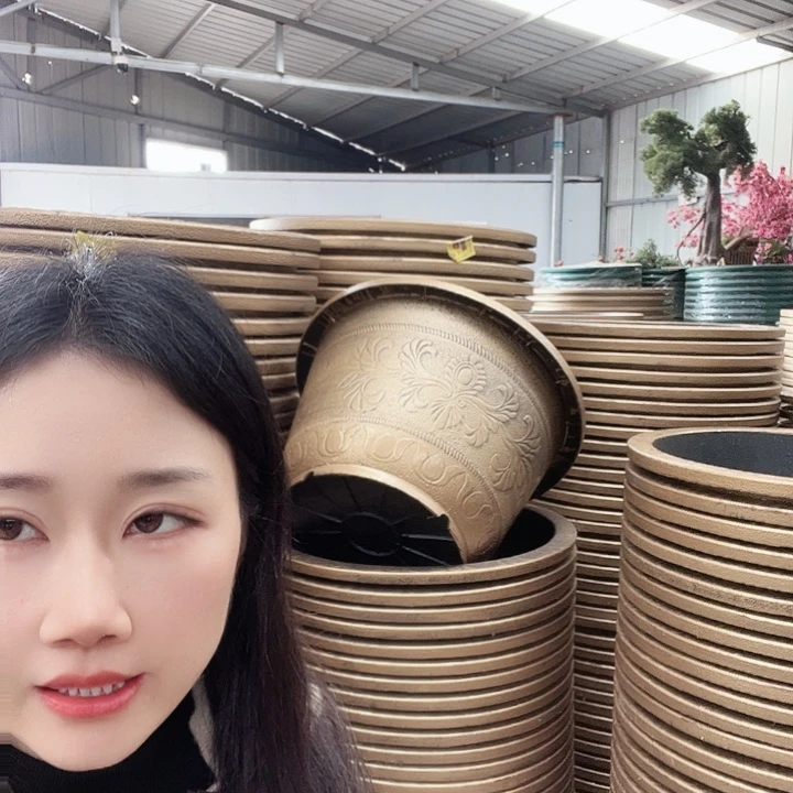 八角40花盆2个有孔