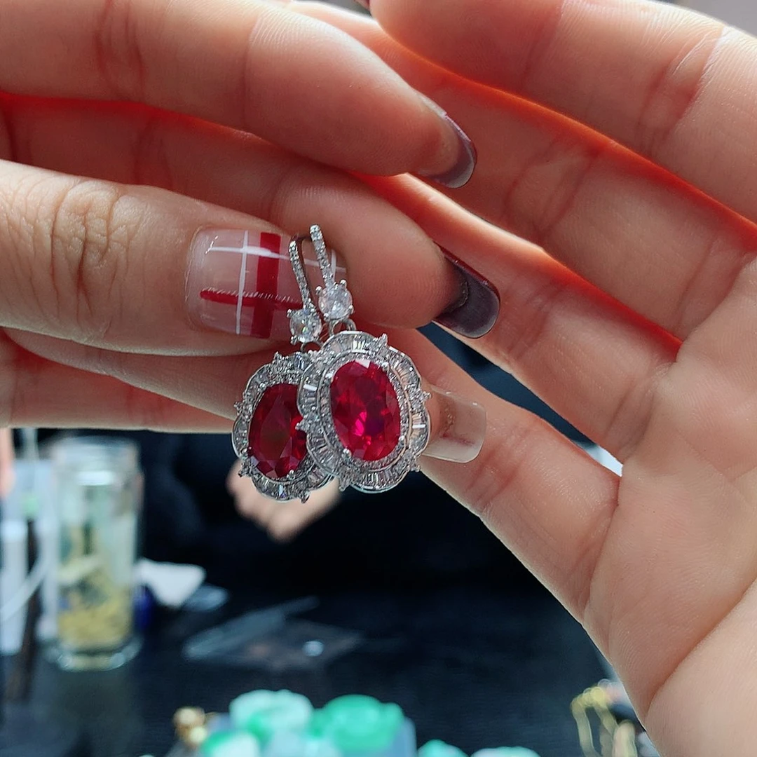 【闪购商品】水晶耳饰未镶嵌，