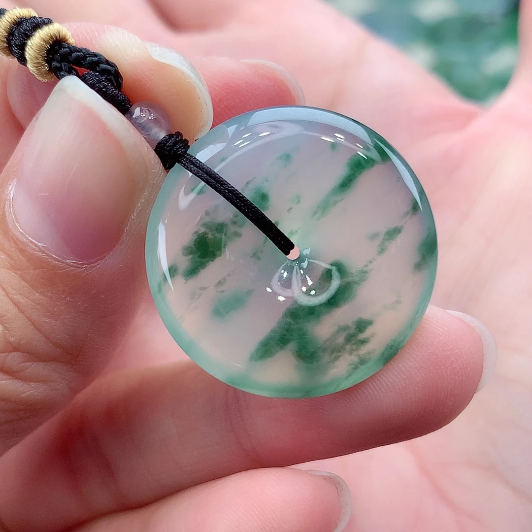 颈饰未镶嵌翡翠编号76尺寸26.9-5.6