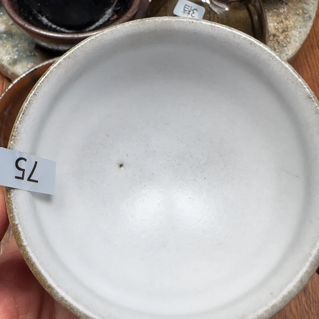 柴烧建盏茶盏茶杯75