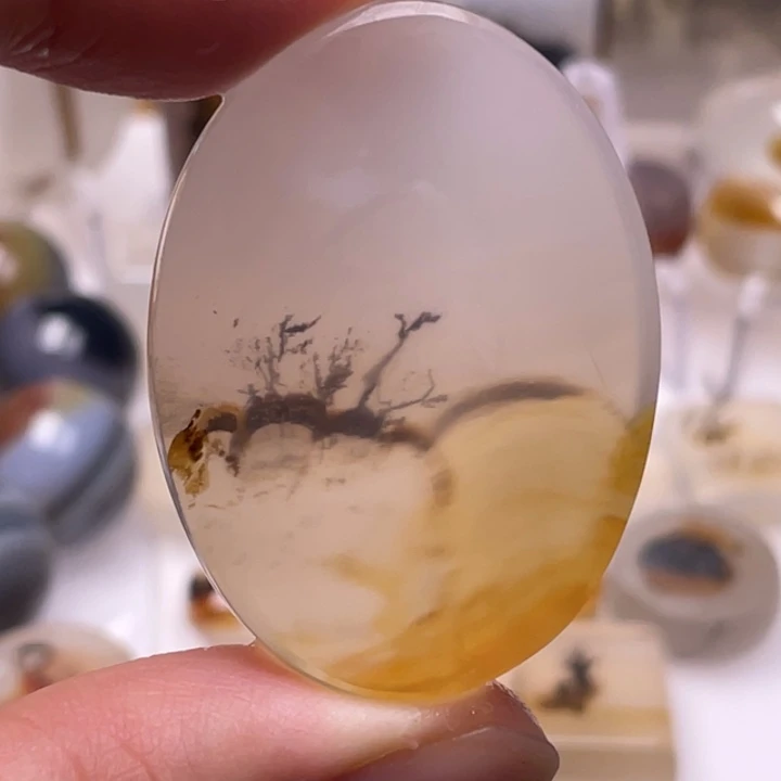 玛瑙/玉髓未镶嵌吊坠(不含链)