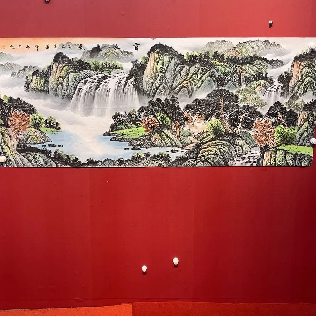 国画手绘国画作品