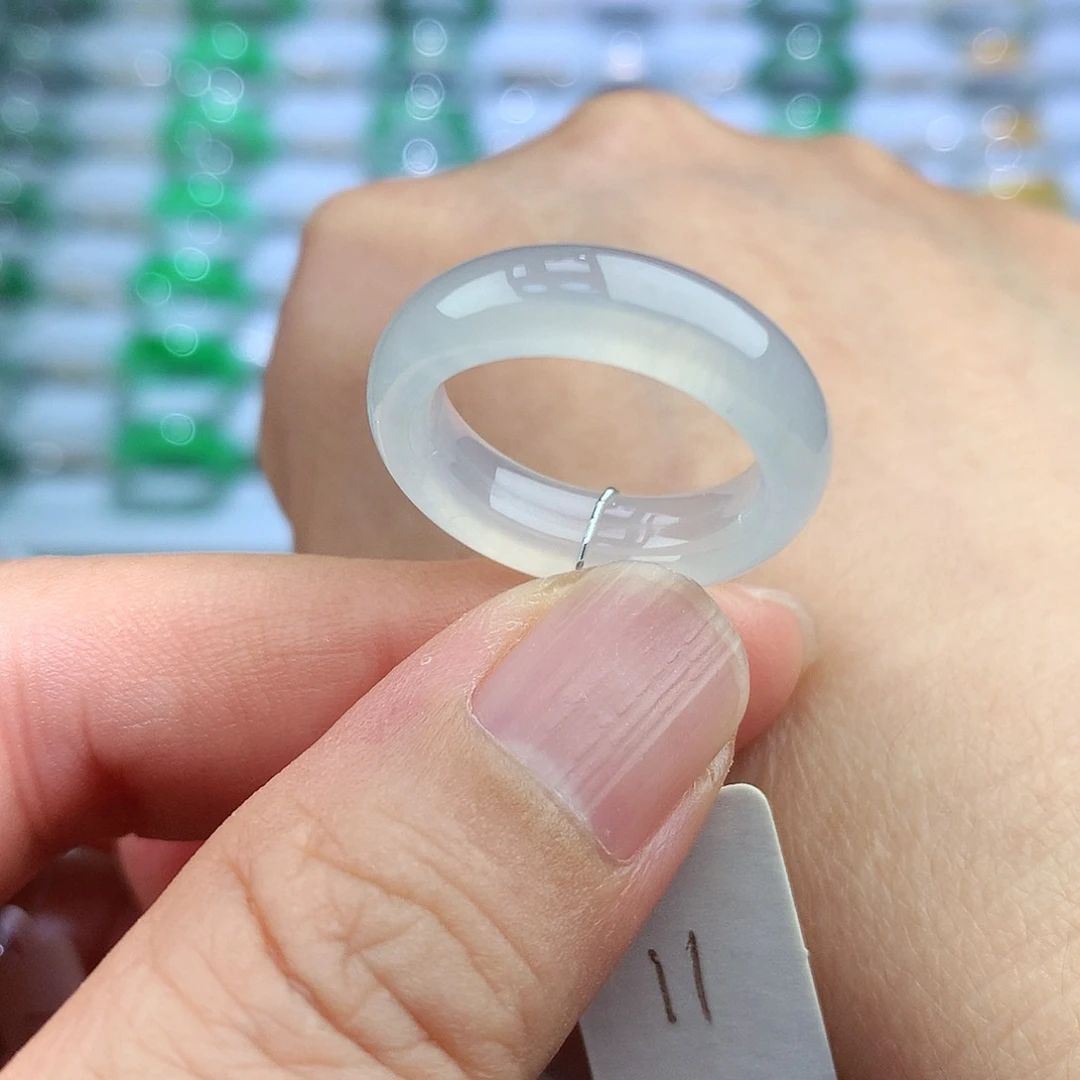 未镶嵌戒指翡翠11号