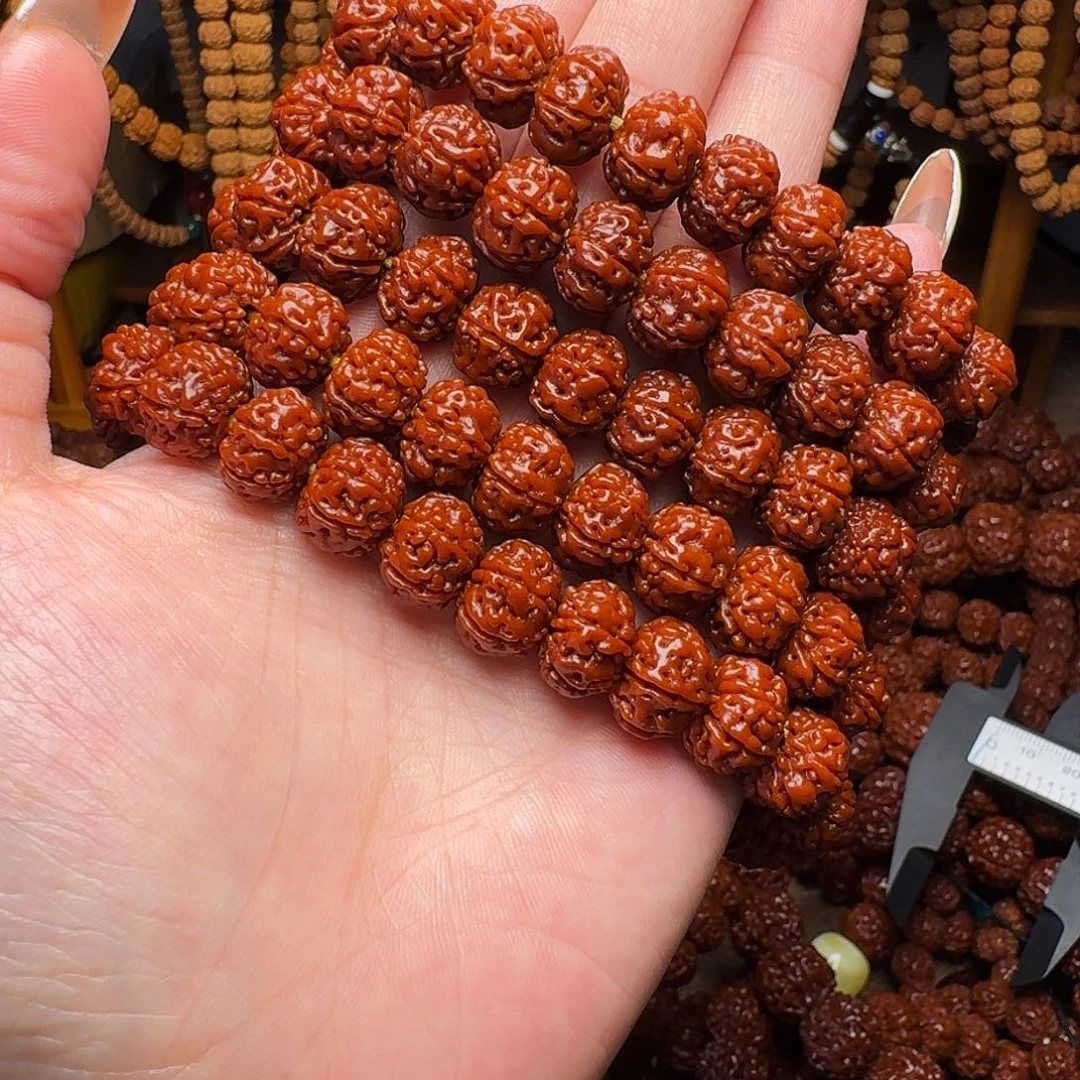 无***人吊坠金刚菩提11mm108颗六瓣