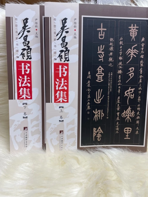 吴昌硕书法集上下卷