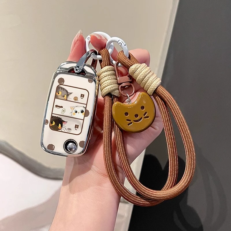 专用长安糯玉米钥匙套lumin奔奔estar锐程cc悦翔v7逸动xt车扣壳女