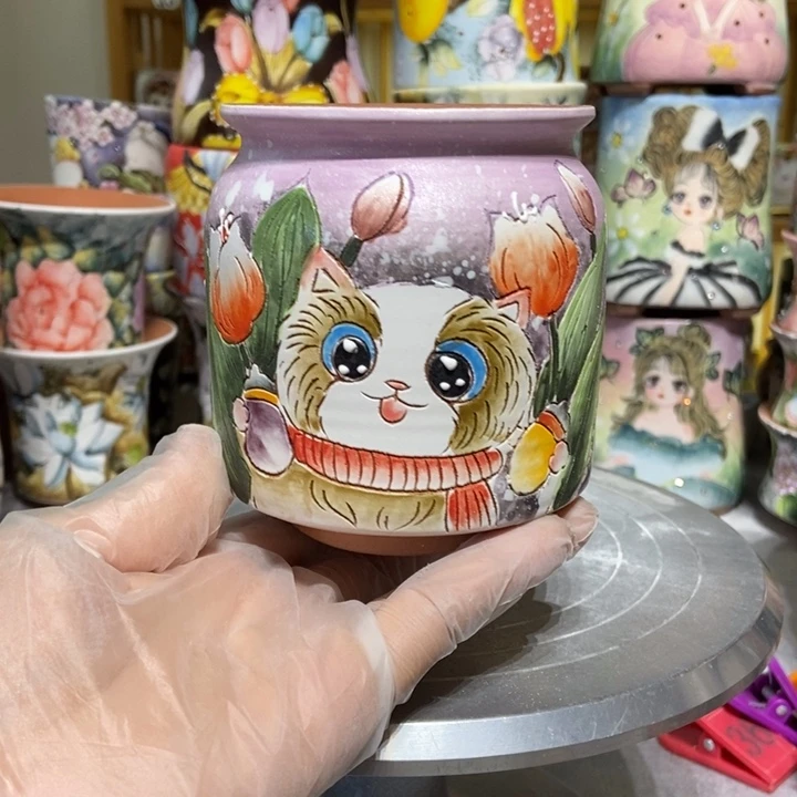 景德镇艺术手绘作品