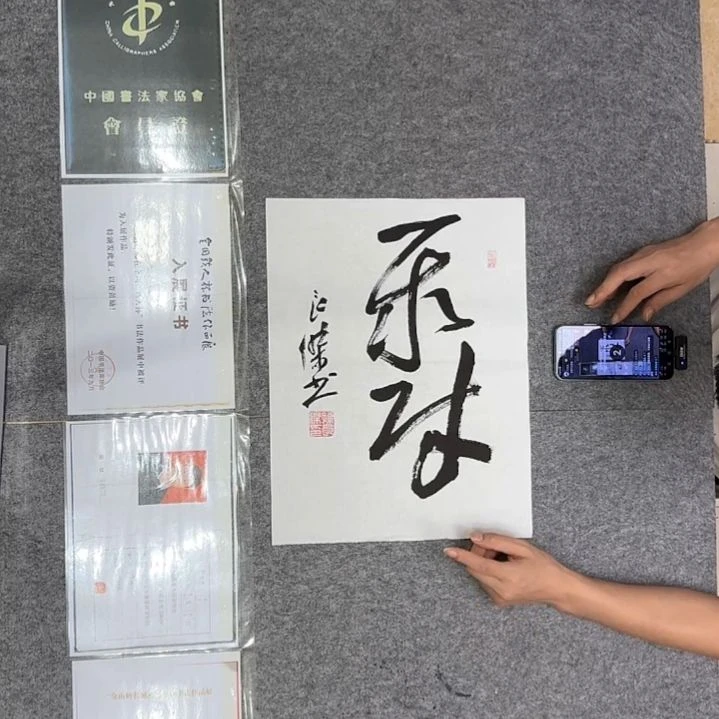 书法孙老师书法作品斗方