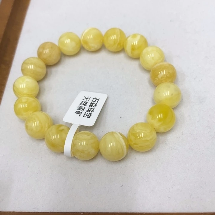 蜜蜡未镶嵌裸石串