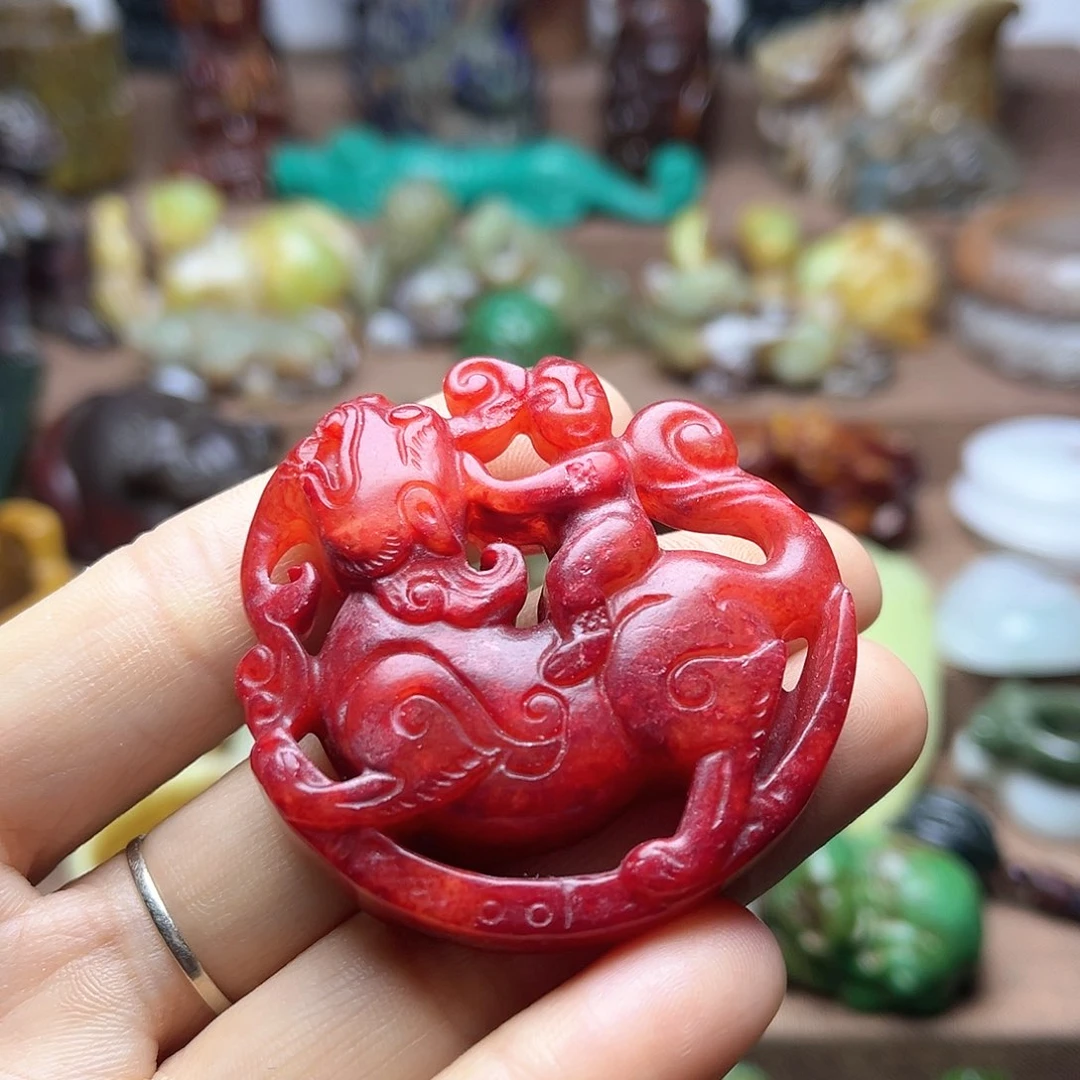 白玉菩提吊坠158。。