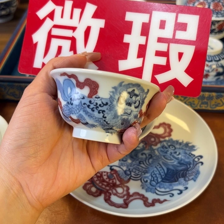 瓷片景德镇陶瓷手工手绘