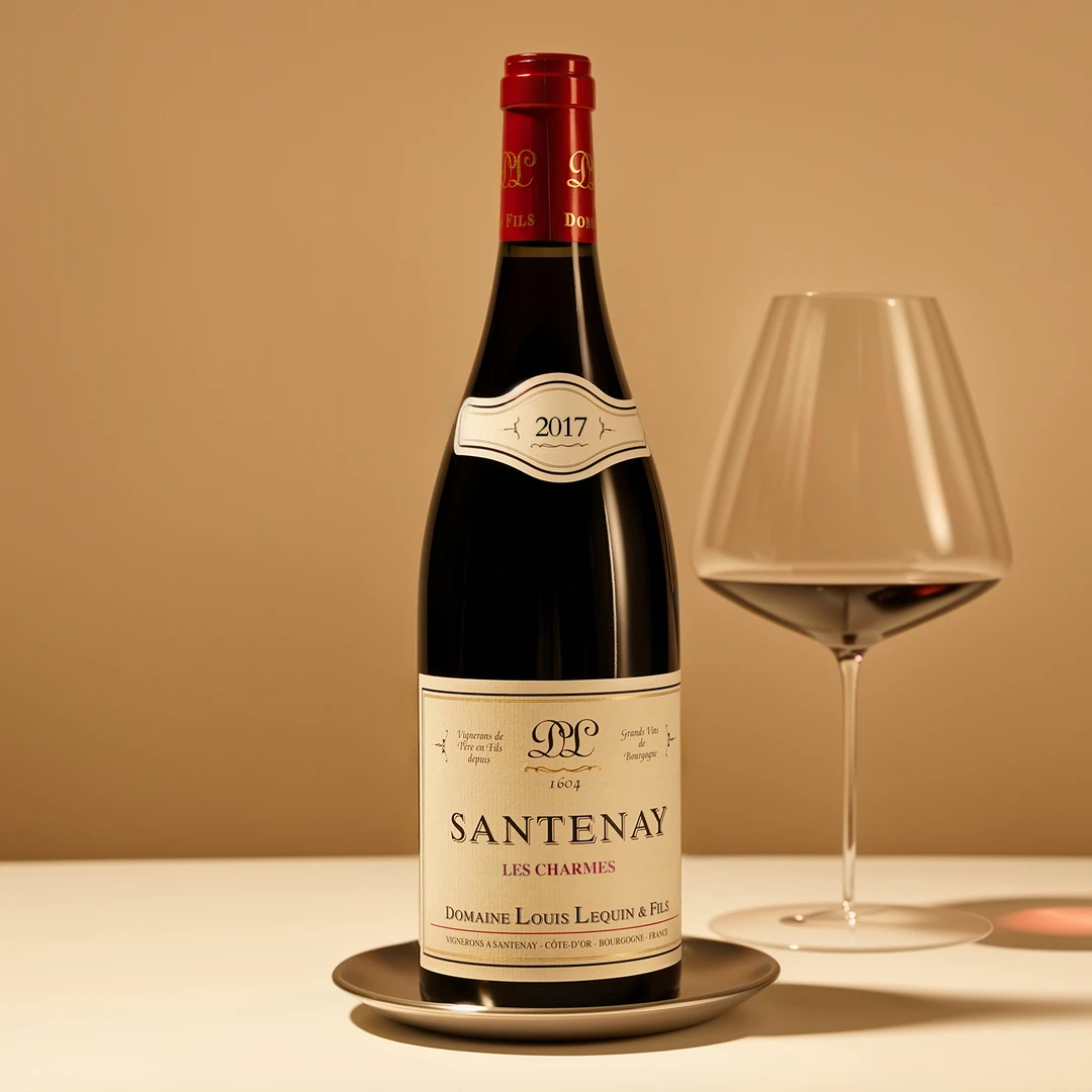 【法庄】勃艮第伯恩丘路易勒肯酒庄桑特奈村香牡园干红黑皮诺葡萄酒