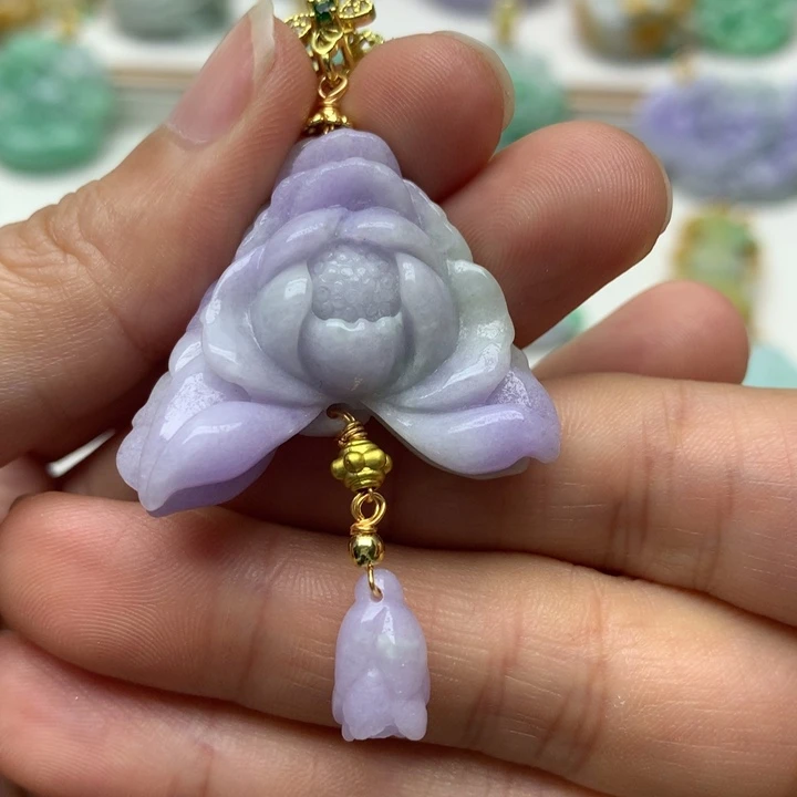 颈饰未镶嵌翡翠翡翠