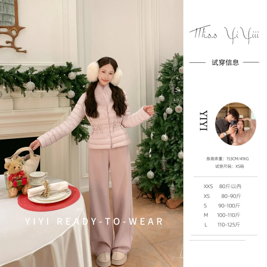 【轻暖进阶】<YiYiii>小个子时尚羽绒外套百搭气质显瘦羽绒服