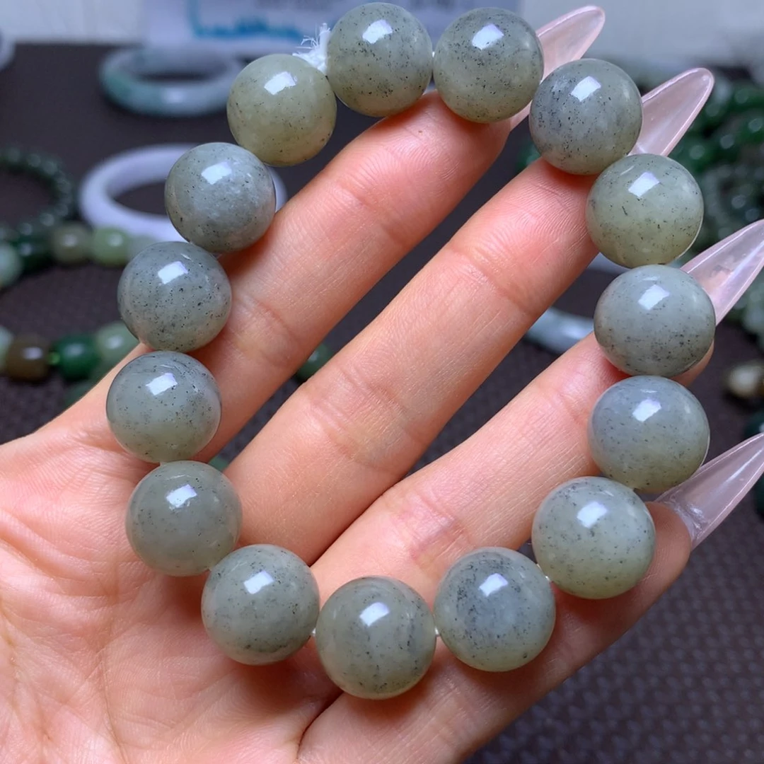 未镶嵌手串和田玉卡14